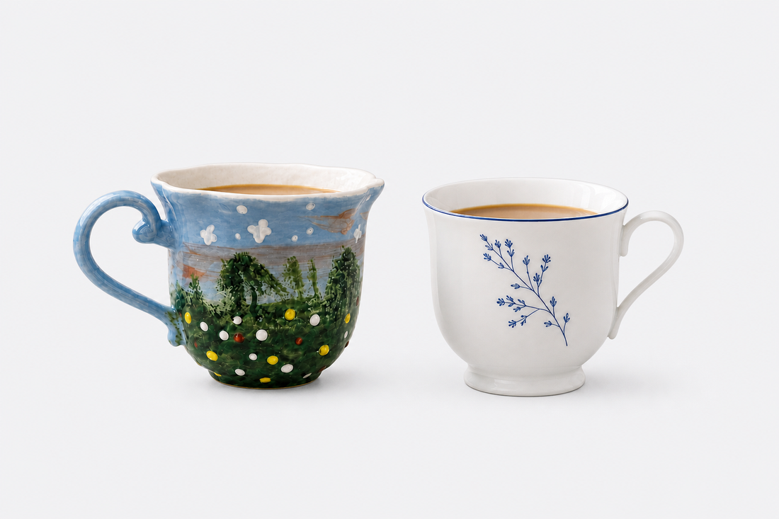 Ceramic vs Porcelain Mugs: What’s the Difference?
