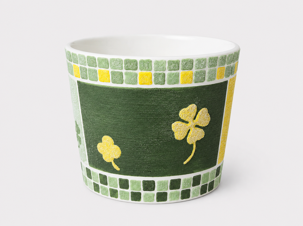 Lucky Grove Hand-Painted Mineral Art Ceramic Cup – 200 ml