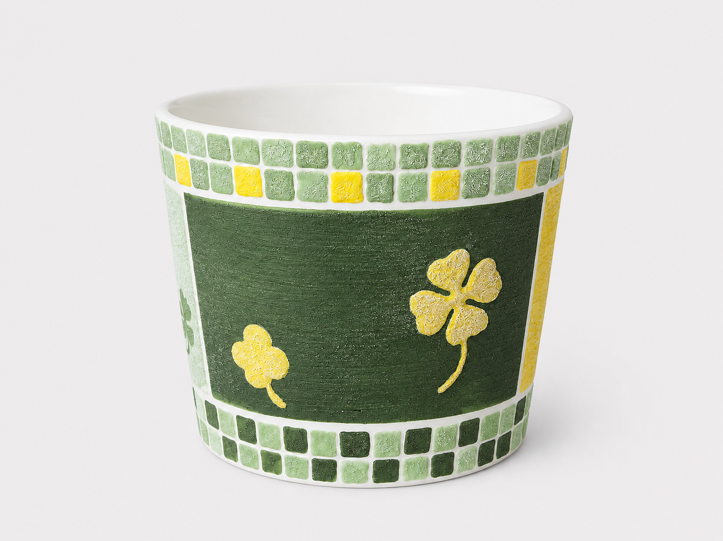Lucky Grove Hand-Painted Mineral Art Ceramic Cup – 200 ml