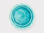 Artist Collection Handmade Crystalline Glaze Ceramic Dining Plate