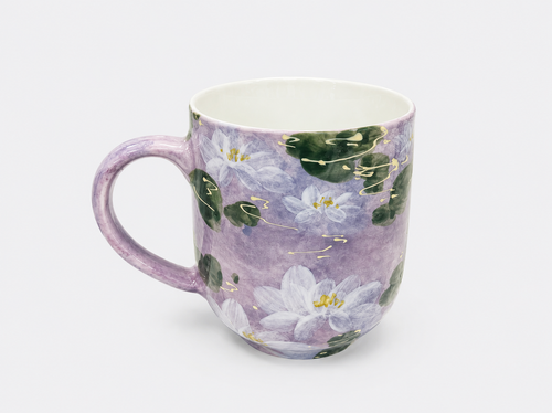 Hand-Painted Botanical Ceramic Mug  300ml Coffee & Tea Mug