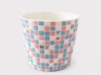 Artist Collection Pastel Mosaic Animal Cup