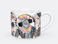 The Jester’s Gaze Hand-Painted Ceramic Mug – Limited Artist Edition