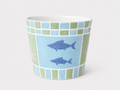 Between Sky & Water Hand-Painted Mineral Art Ceramic Cup – 200 ml