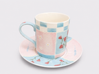 Blossom Cottage Handmade Mineral Ceramic Cup & Saucer Set