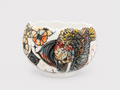 The Winged Garden Hand-Painted Petal Rim Cup – Limited Artist Edition