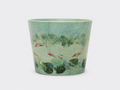 Jade Koi Hand-Painted Mineral Art Ceramic Cup – 200 ml